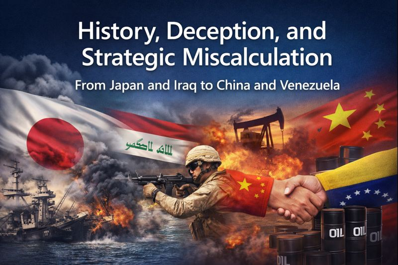 Cover image for History, Deception, and Strategic Miscalculation: From Japan and Iraq to China and Venezuela